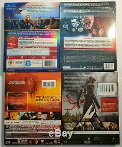 Captain Marvel 3D+Termintor 2+Blade Runner 2049+Assassin Creed 3D+BR+Slip Cover