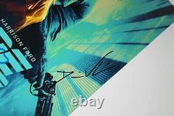 Denis Villeneuve Hans Zimmer Signed'blade Runner 2049' Movie Poster Beckett Coa