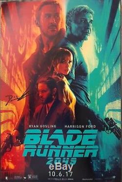 Denis Villeneuve Signed 12x18 Photo Blade Runner 2049 Poster Autograph Auto A