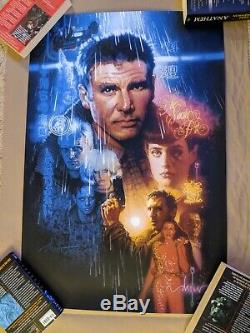 Drew Struzan Blade Runner Art Print Movie Poster Signed Bottleneck Gallery Mondo