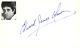 Edward James Olmos Signed Auto 3x5 Index Card Blade Runner