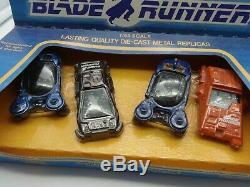 Ertl 1'64 Movie Blade Runner 4 Car Gift Set 3 Spinners & Ground Car MIB