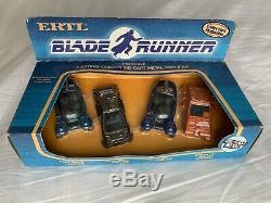 Ertl Blade Runner Spinner Car 4 Die-Cast Set