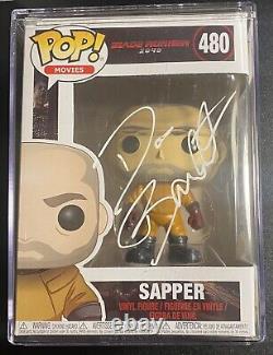 FUNKO POP! MOVIES Blade Runner 2049 Sapper Dave Bautista Signed Autograph JSA