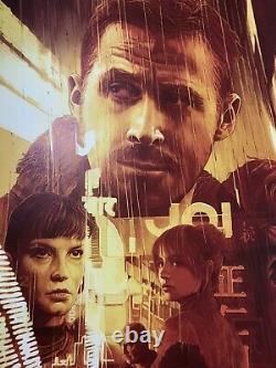 Gabz Blade Runner 2049 Print Movie Poster Mondo Grzegorz Domaradzki Tyler Stout