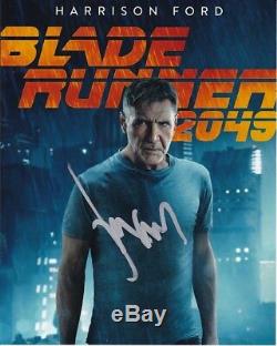 HARRISON FORD Signed Autographed BLADE RUNNER 2049 RICK DECKARD Photo