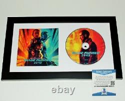 Hans Zimmer Signed Framed'blade Runner 2049' Movie Soundtrack CD Beckett Coa