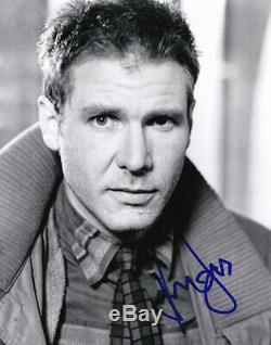 Harrison Ford Autographed 8x10 photo BLADE RUNNER (Coolwaters COA)