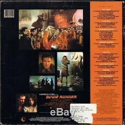 Harrison Ford & Sean Young Blade Runner Signed LP Vinyl Record Autograph
