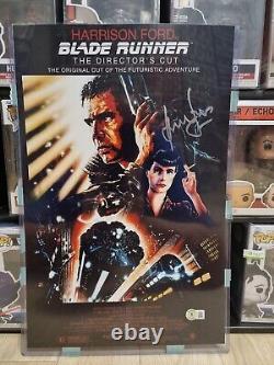 Harrison Ford Signed 11×17 Blade Runner Poster / Beckett Authentication