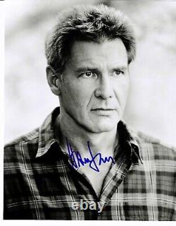 Harrison Ford Signed 8x10 INDIANA JONES Han Solo BLADE RUNNER, Patriot Games COA