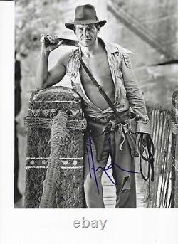 Harrison Ford Signed 8x10 INDIANA JONES Han Solo BLADE RUNNER, Patriot Games COA