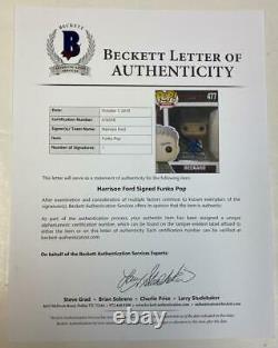 Harrison Ford Signed Blade Runner 2049 Deckard Authentic Autograph Beckett Loa