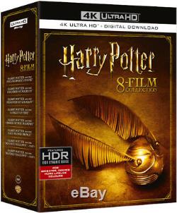 Harry Potter Complete 8 Film Collection 4K Ultra HD UHD Blu-ray Boxset New