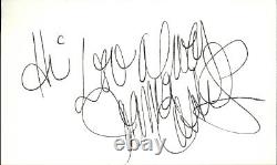 Joanna Cassidy Signed Auto 3x5 Index Card Blade Runner