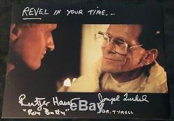 Joe Turkel/Rutger Hauer Signed Blade Runner 11x14 Photo withRare Inscription PROOF