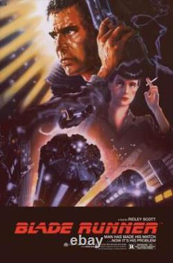 John Alvin BLADE RUNNER Regular Movie Poster Bottleneck Mondo Ridley Scott