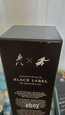 Johnnie Walker Black Label Blade Runner 2049 EMPTY scotch Bottle & Box