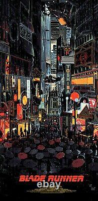 Kilian Eng Blade Runner Movie Print 24x36 Private Commission Mondo Artist