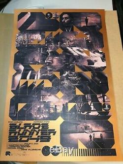 Krzysztof Domaradzki Blade Runner 2049 Copper Variant Movie Poster Screen Print