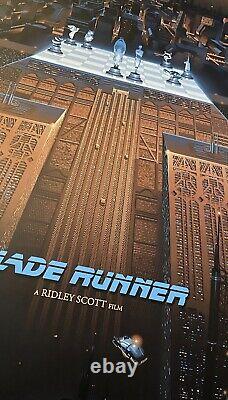 LAURENT DURIEUX Blade Runner Final Chess Game movie poster art print Mondo BNG