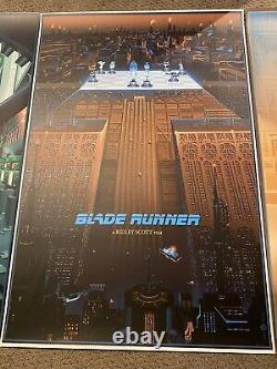 Laurent Durieux Blade Runner 3 Poster SET Timed Matching Numbered #/1100