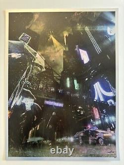 Limited Edition Blade Runner Inspired Foil Print by Oliver Rankin x/25 BNG