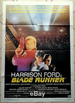 Manifesto Poster Affiche Movie Cinema Blade Runner Fantascienza Sci-fi Noir Cult