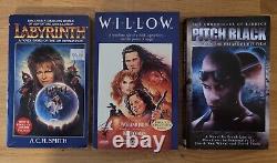 Many Movie Novels And Tie-in Labyrinth Willow Batman Blade Runner Starship