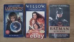 Many Movie Novels And Tie-in Labyrinth Willow Batman Blade Runner Starship