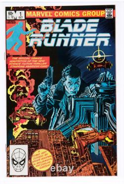 Marvel Comics BLADE RUNNER #1 1982 CGC 9.8 NM/MT WP Harrison Ford 1st Movie