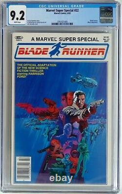 Marvel Super Special #22 1982 CGC 9.2 NM- 1st Blade Runner Movie Adaptation