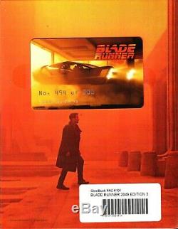 NEW Blade Runner 2049 3D & 4K XL Full Slip SteelBook Blu-ray FilmArena FAC -Mint