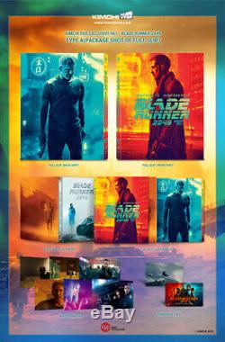 New Blade Runner 2049 3d+2d Blu-ray Full Slip Steelbook! Kimchidvd+region Free