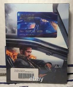 New Blade Runner 2049 3d+2d Blu-ray Full XL Slip Steelbook! Filmarena Ed. 1