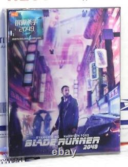 New Blade Runner 2049 4k Ultra Hd+blu-ray Lenti Slip Steelbook! Hdzeta+300! Rare