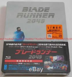 New Blade Runner 2049 Blu-ray Steelbook Post Card First Limited Edition Japan