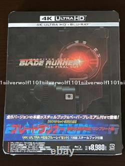 New Blade Runner 40th Anniversary Complete 4K ULTRA HD+Blu-ray+Steel book Japan