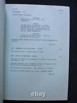 Original Blade Runner Script Based On Philip K Dick's Novel, Dir. Ridley Scott