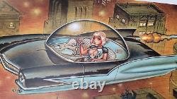 Out of Print Signed Keith WEESNER vtg Sci-Fi BUBBLE TOP ReTro Custom SpaceShip