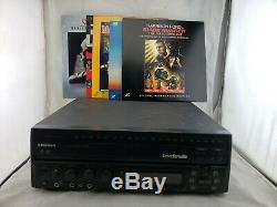 Pioneer CLD-V820 Karaoke LD/CD Multi Laser Disc Player with 5 movies bladerunner
