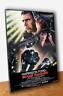 Poster Film Blade Runner Locandina Stampa su Tavola Quadro su Pannello MDF