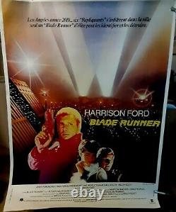 Poster on linen Ridley Scott's BLADE RUNNER 1982 French Grande 46x62 LINENBACKED