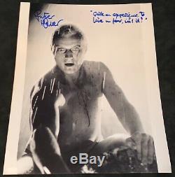 RARE! Rutger Hauer Signed Blade Runner 16x20 Photo withRare Inscription PROOF