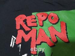 REPO MAN t-shirt cult horror film Sci-Fi movie Bladerunner size M