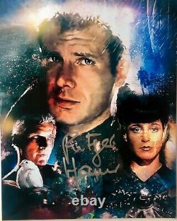 RUTGER HAUER Signed /Autographed 8x10 BLADE RUNNER incudes COA