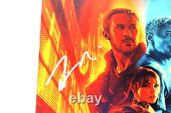 RYAN GOSLING SIGNED'BLADE RUNNER 2049' 12x18 MOVIE FILM POSTER BECKETT COA BAS