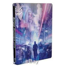 Rare Blade Runner 2049 4K UHD + 3D Bluray Mondo Steelbook HMV rare + 2D