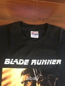 Rare Vintage 90s Blade Runner Movie T Shirt Size L
