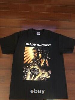 Rare Vintage Blade Runner Movie T Shirt Size L